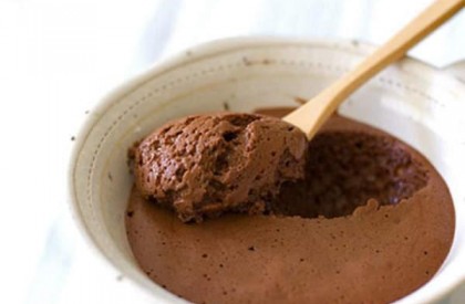 Mousse de Chocolate sem Glúten e sem Lactose