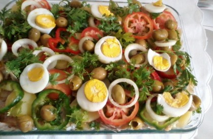 Salada Fácil de Bacalhau