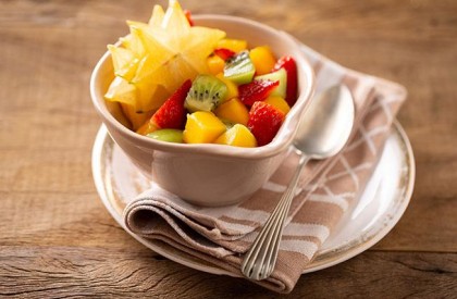 Salada de frutas com carambola