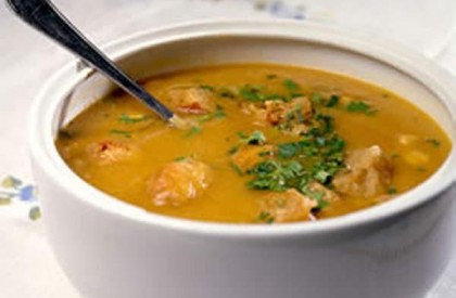 Sopa de Feijão Branco com Carne Seca
